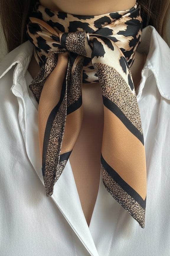 Foulard Léopard