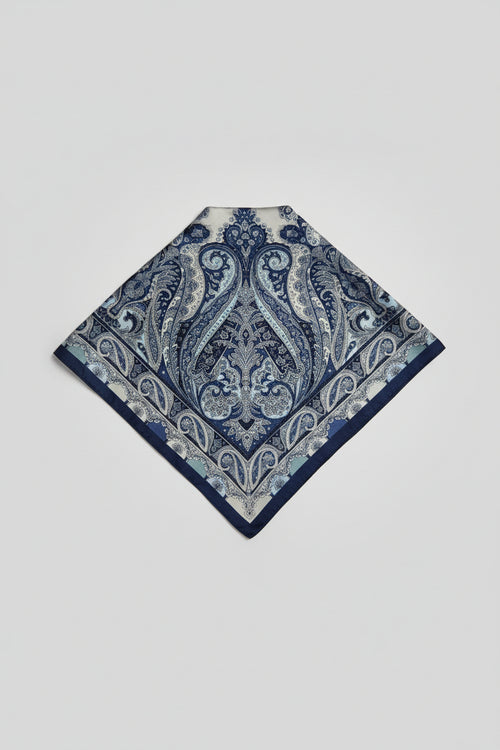 Foulard Bohème - Bleu