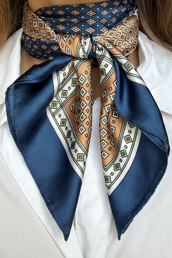 Foulard Chic - Bleu
