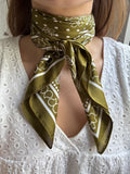 Foulard olive