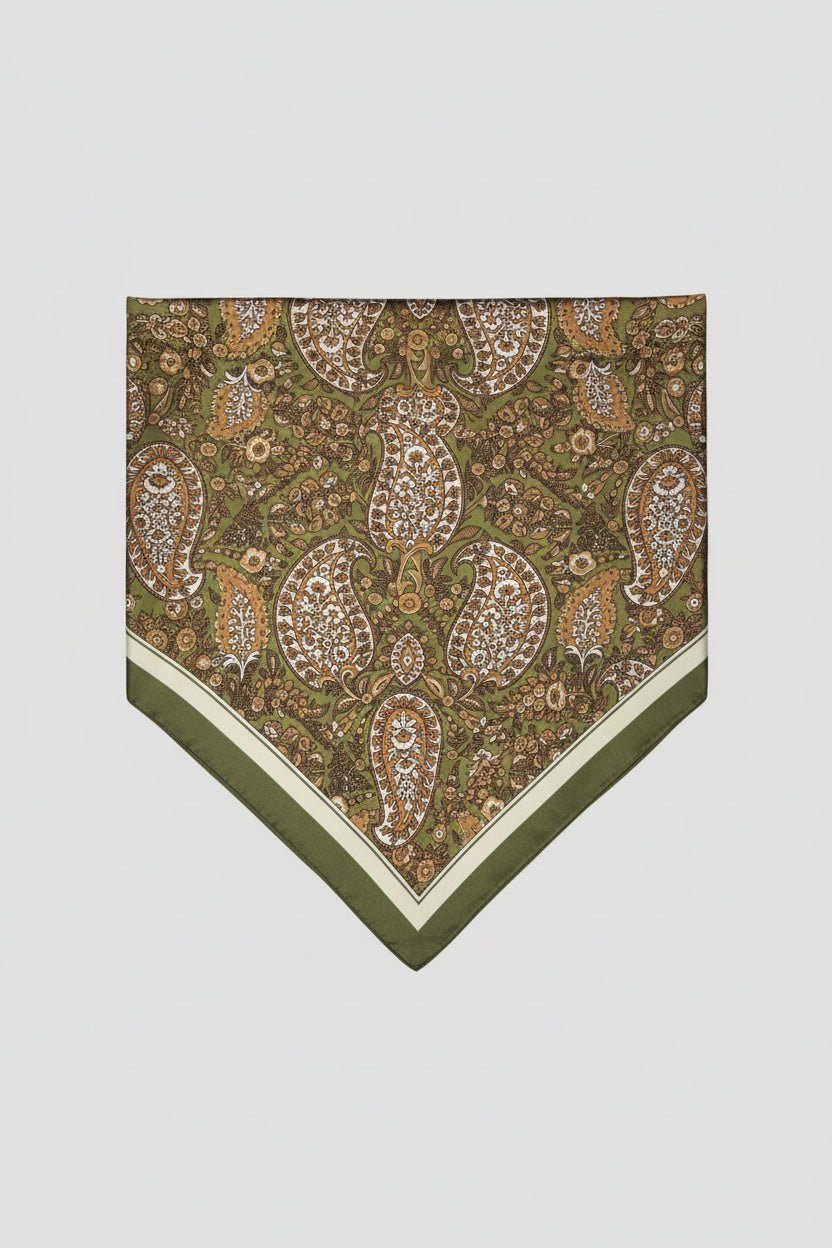 Foulard Bohème - Vert